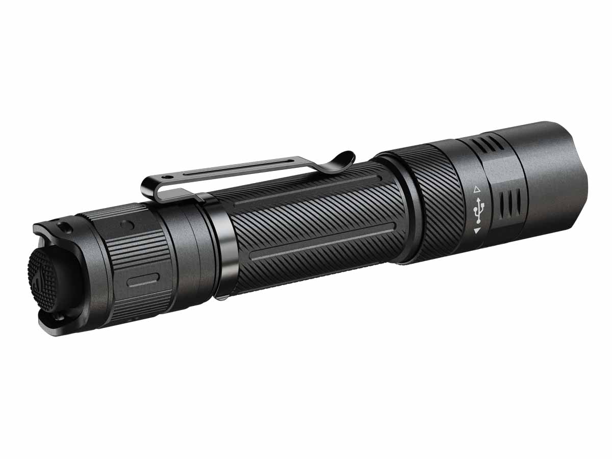 fenix pd32r rechargeable flashlight tail