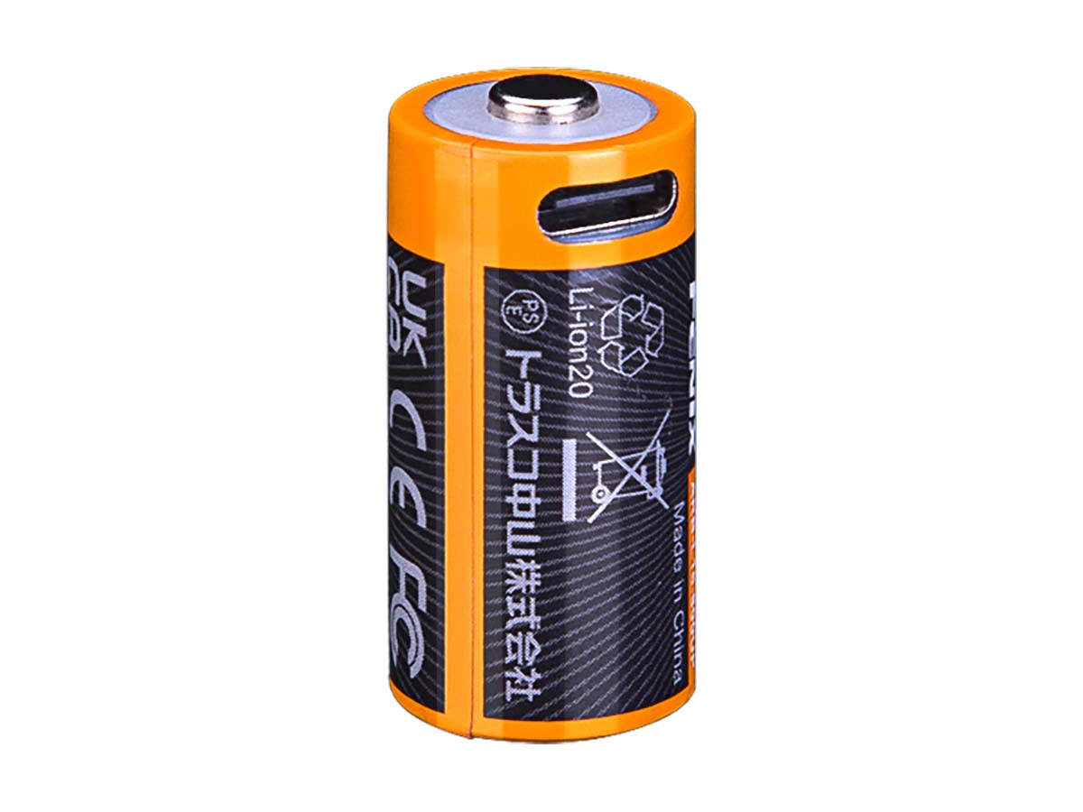 fenix arb-l16-800up rechargeable battery usbc charging port