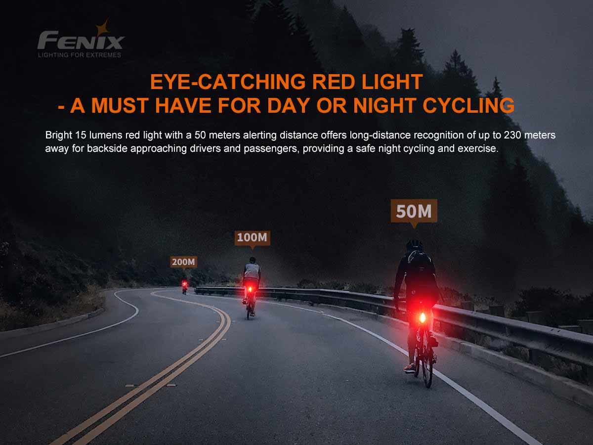 Fenix BC05RV2 Bike Tail Light road