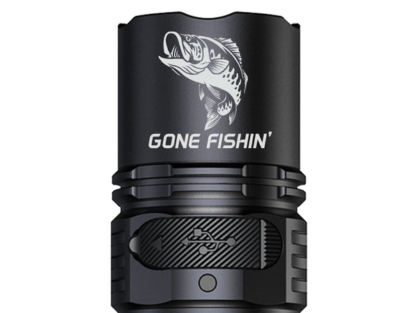 fenix pd36r pro engraved flashlight