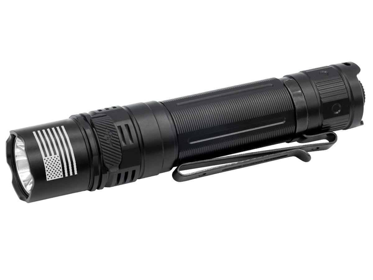 fenix pd36r v2 engraved flashlight