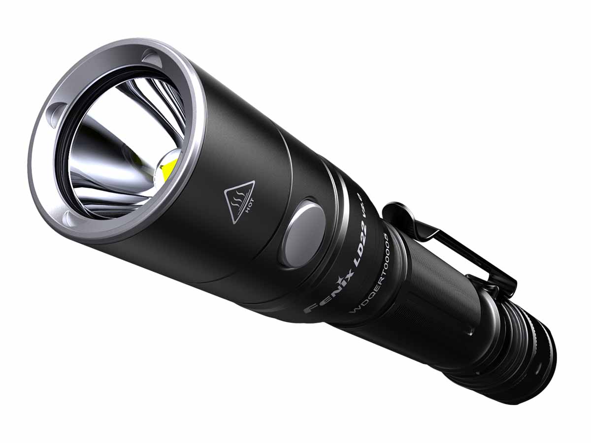 fenix ld22 v2 flashlight lens