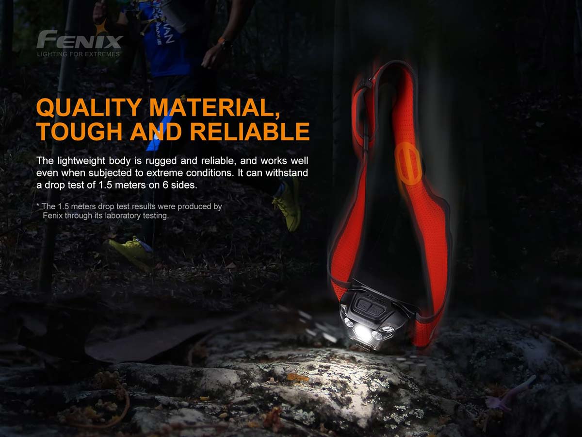 fenix HL18R-T headlamp impact resistant