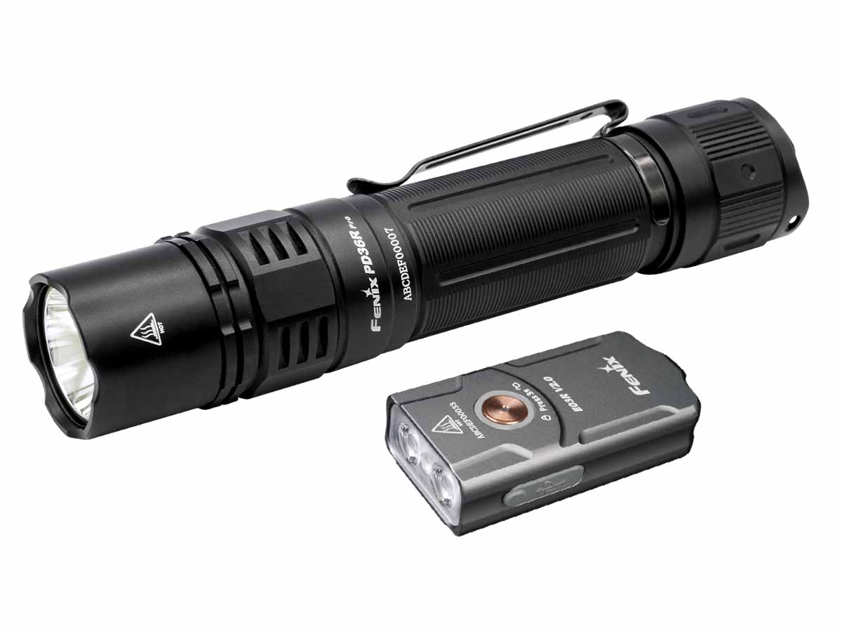 Fenix PD36R PRO Rechargeable Flashlight Promo Pack