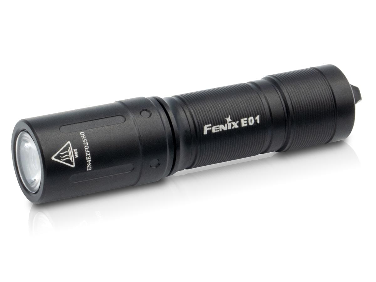 fenix e01 v2 AAA flashlight black