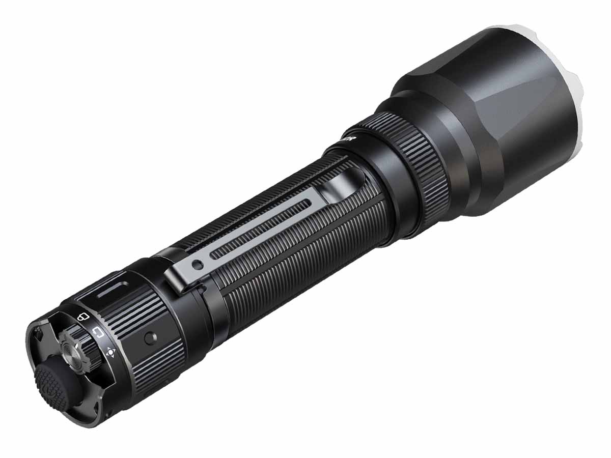 fenix tk22r tactical flashlight tail