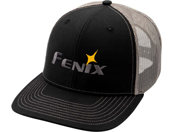 fenix trucker hat black gray