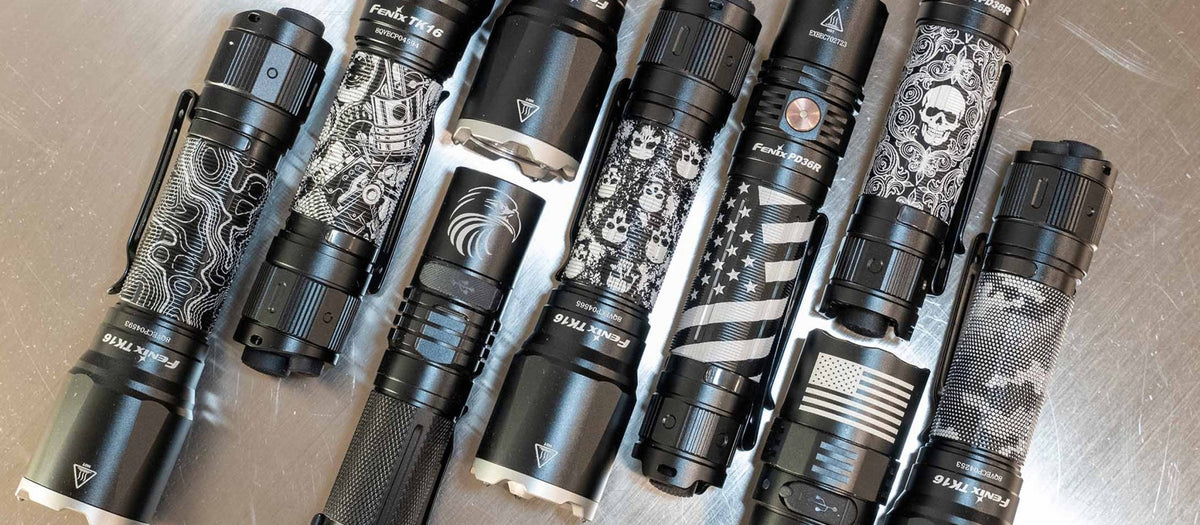 Flashlight Customization Kit Sample The Best Custom Flashlights for Tactical Professionals - Fenix Lighting