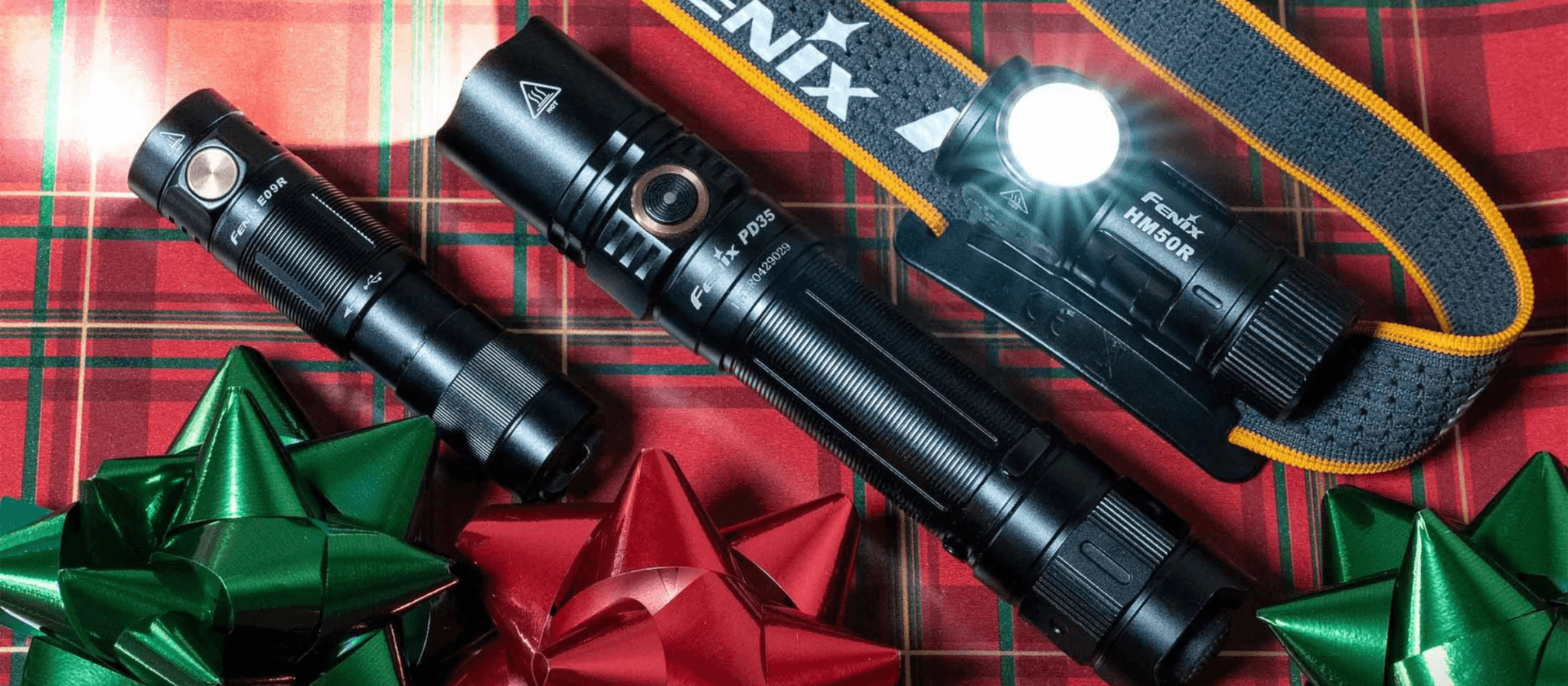fenix flashlight boxes LD35R Multipurpose from close EdisonBright Fenix PD32R 1400 Lumen