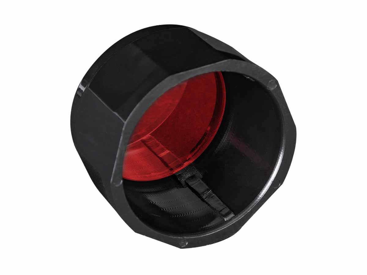 fenix aof-s red filter flashlight back