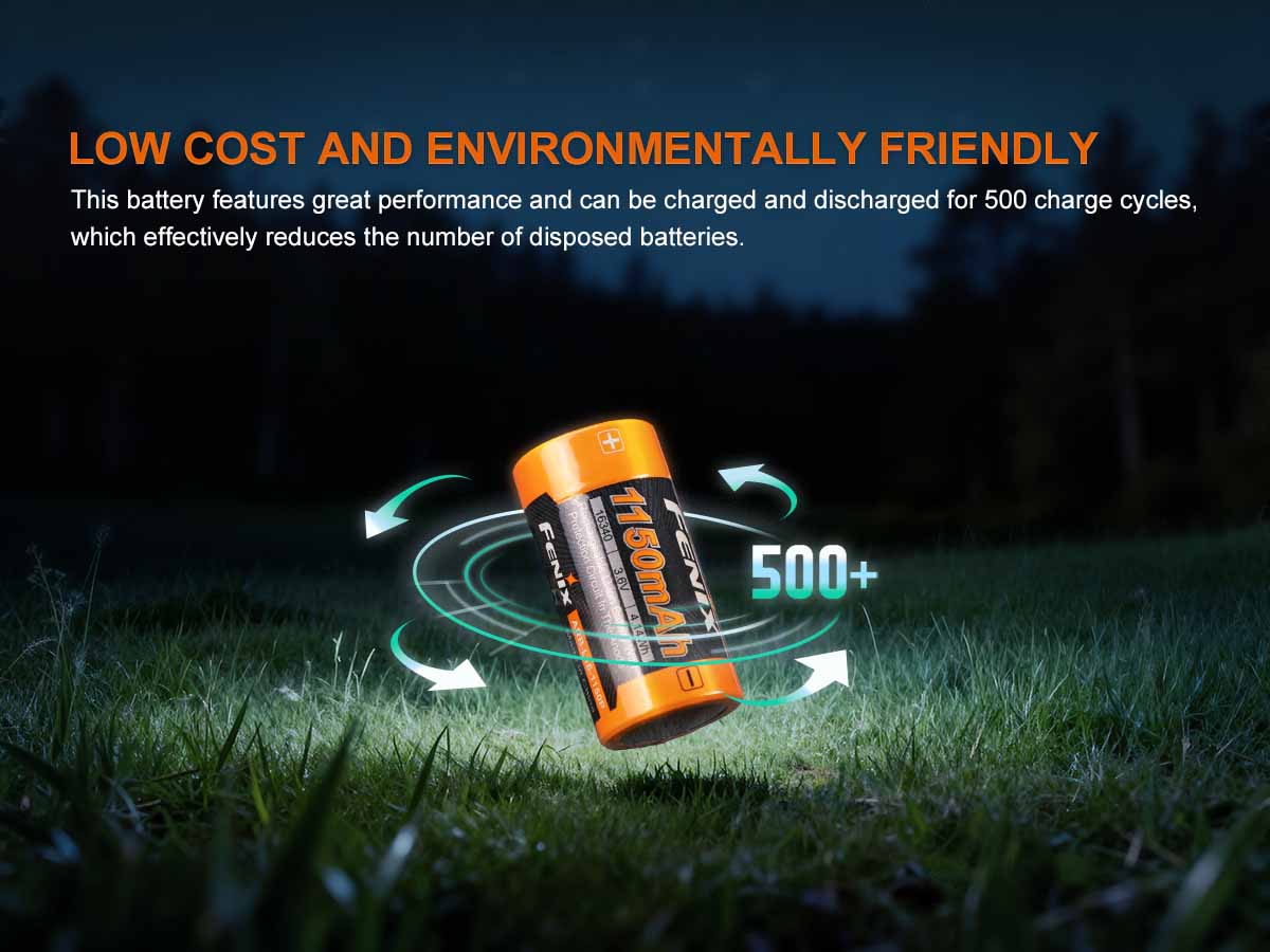 Fenix ARB-L16-1150P Rechargeable Battery - Fenix Lighting