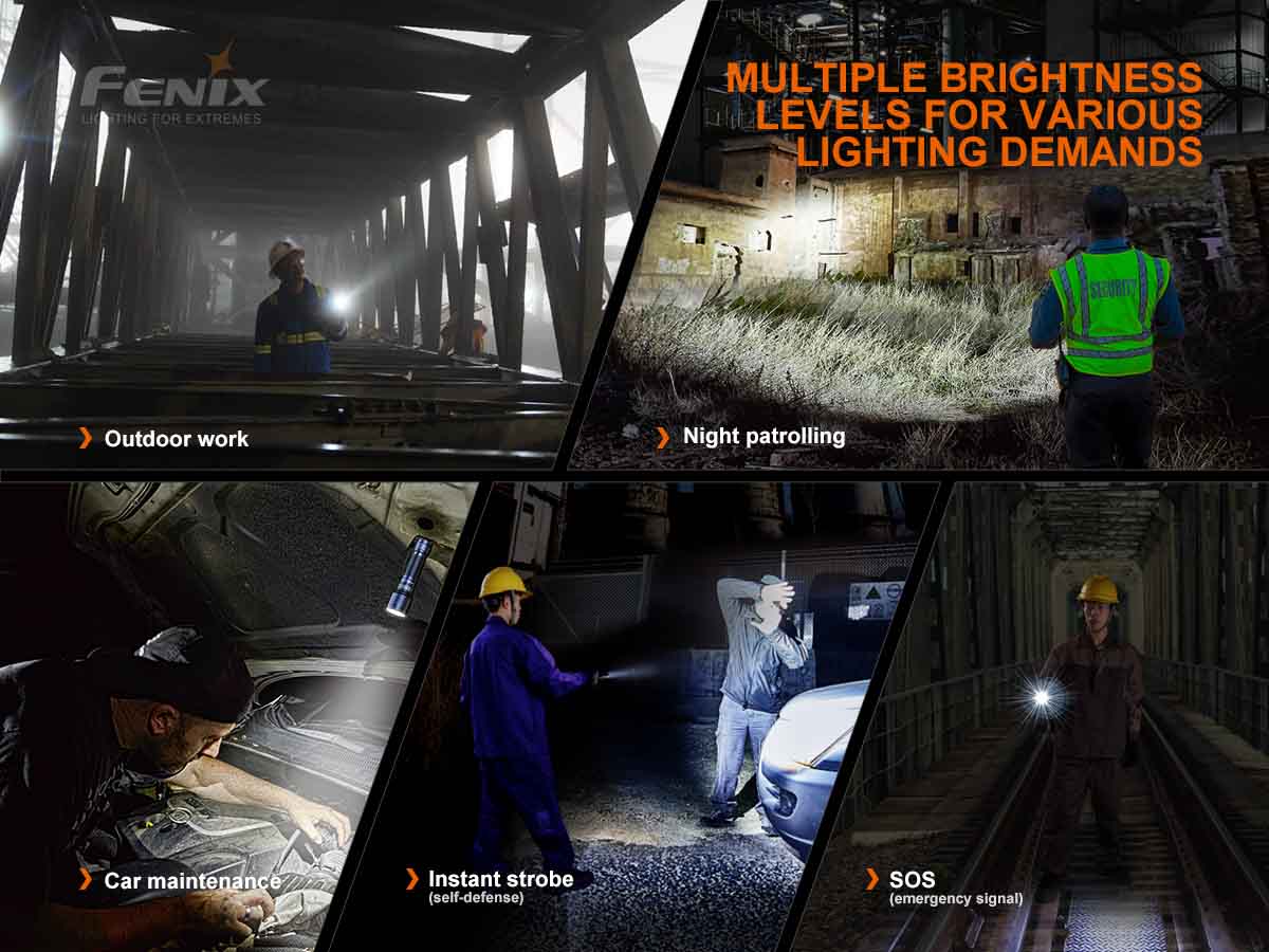 fenix c7 work flashlight