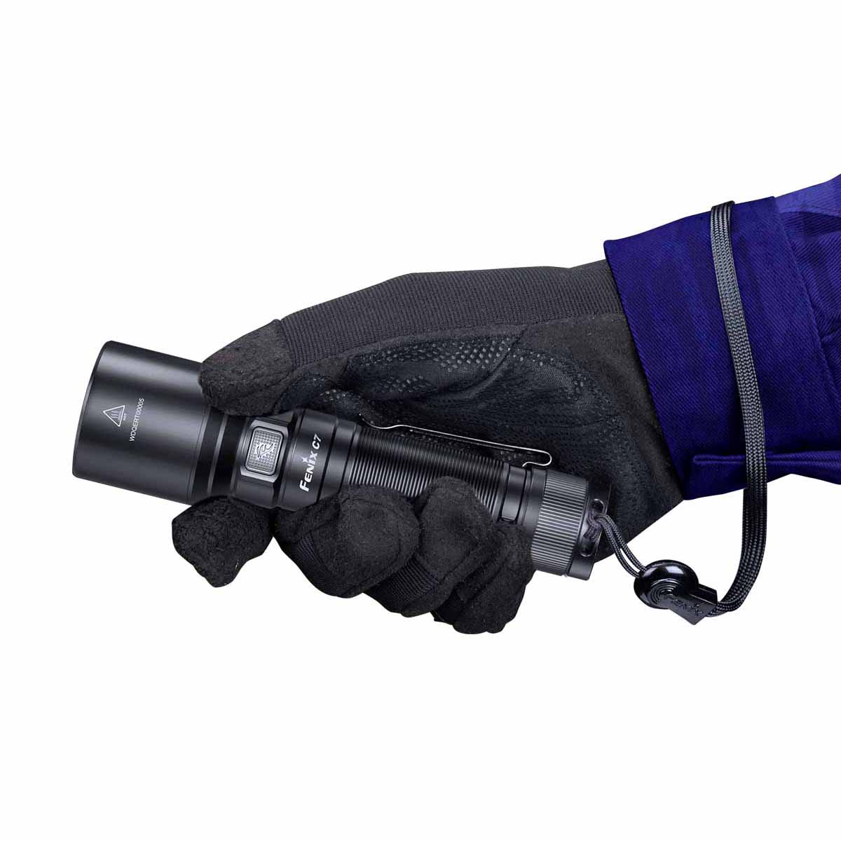 fenix c7 work flashlight size