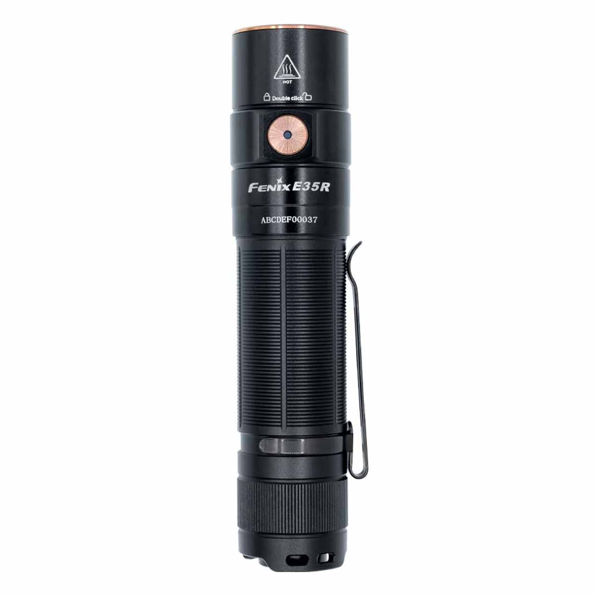 Fenix E35R Rechargeable EDC Flashlight straight