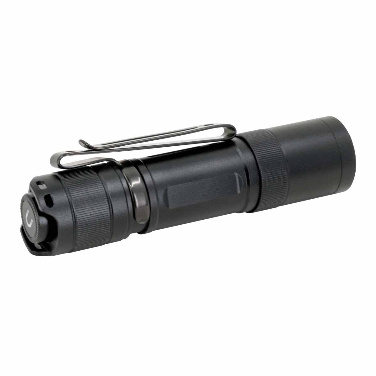 fenix e12 v3 aa flashlight back tail