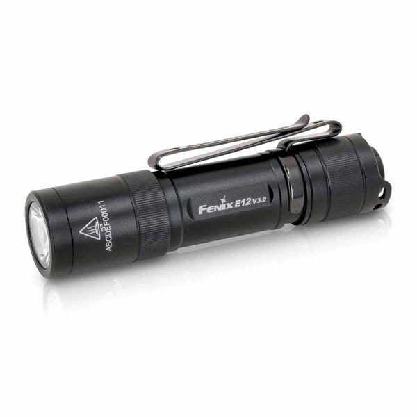 fenix E12 v3.0 aa powered edc flashlight