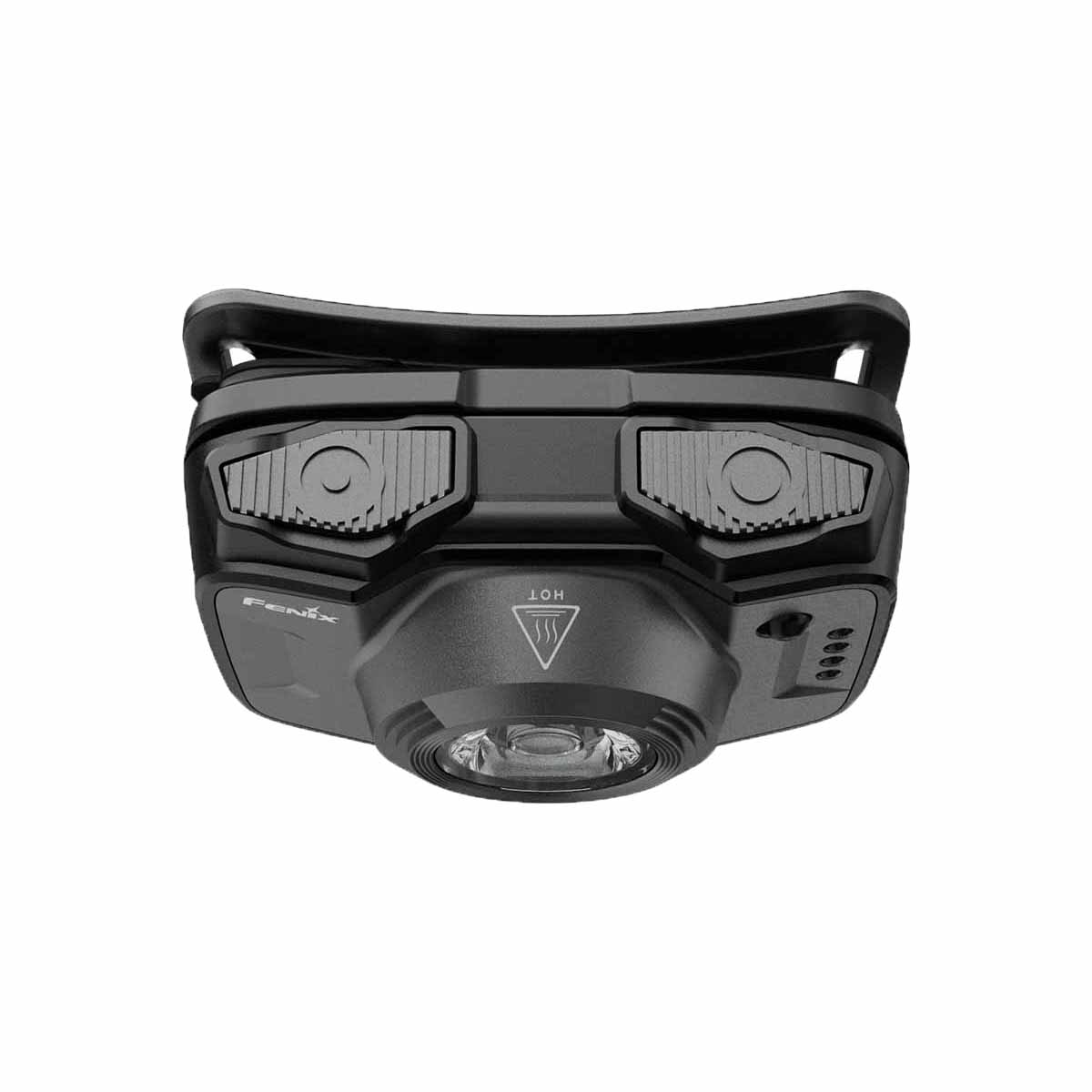 fenix hl12r v2.0 rechargeable headlamp top switches