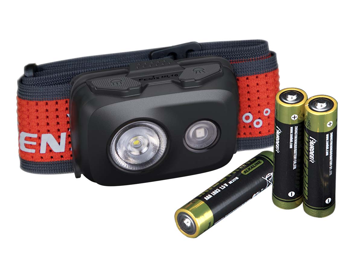 fenix hl16 headlamp aaa batteries included