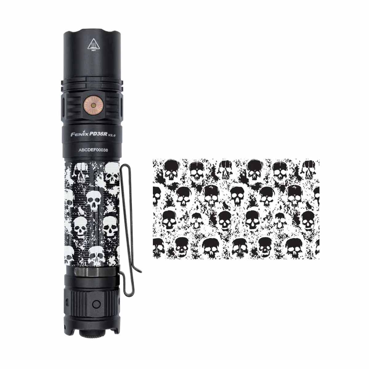PD36R V2.0 body wrap skulls