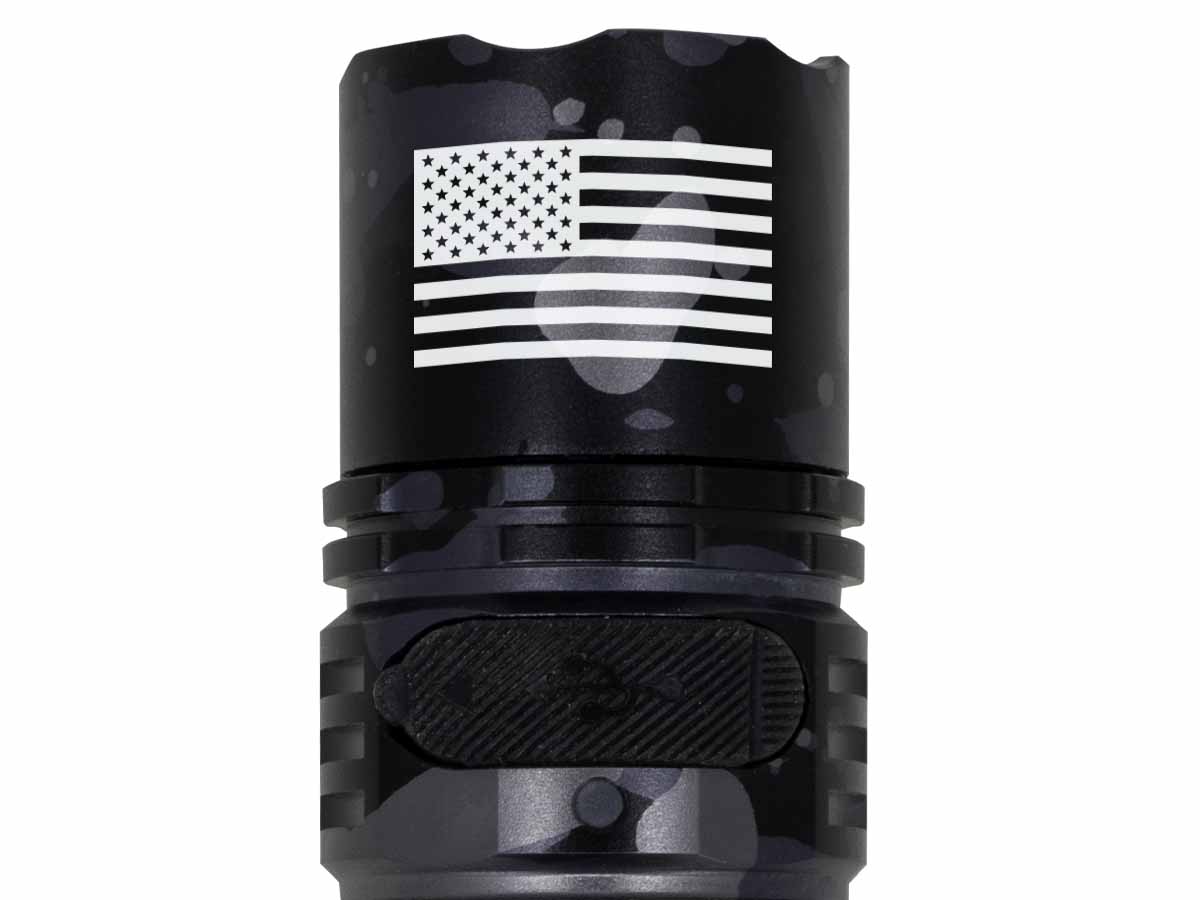 Fenix PD36R PRO Urban Gray Custom Engraved Flashlight