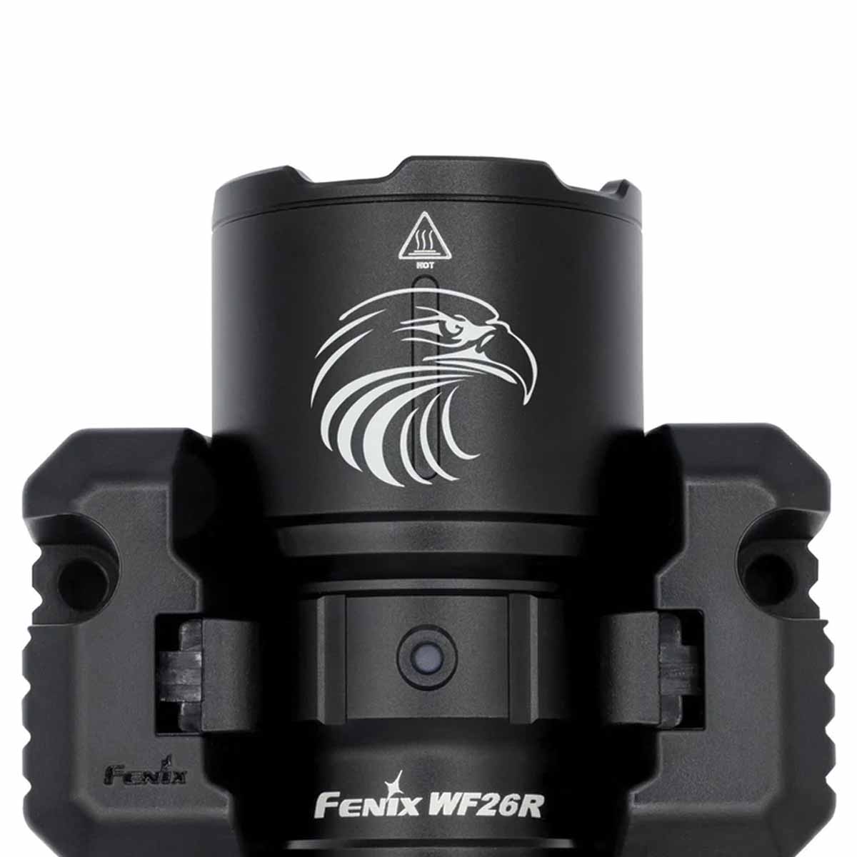 fenix wf26r flashlight with charging dock engraved