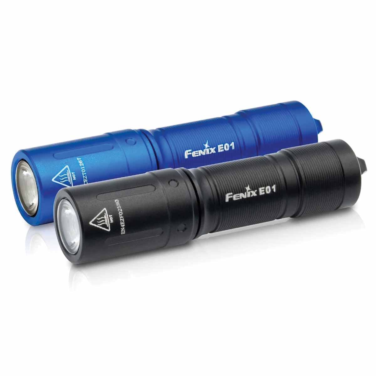 fenix e01 v2 AAA flashlight colors