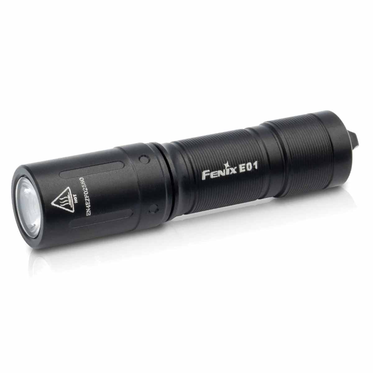 fenix 2aa flashlight Fenix E01 V2.0 AAA Flashlight Black