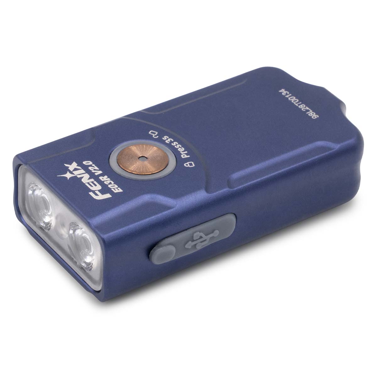 FAST FEATHER 3本 USA製 ファストフェザー チタン Fenix E03R V2.0 Keychain Flashlight - Fenix Lighting
