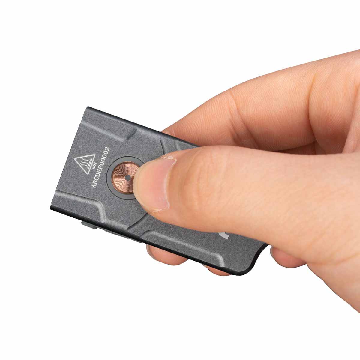 fenix e03r version 2 keychain flashlight compact size