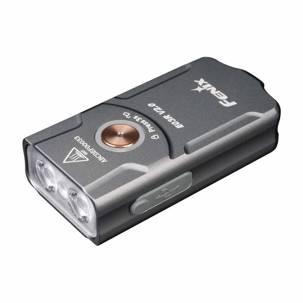fenix e03r version 2 rechargeable keychain flashlight