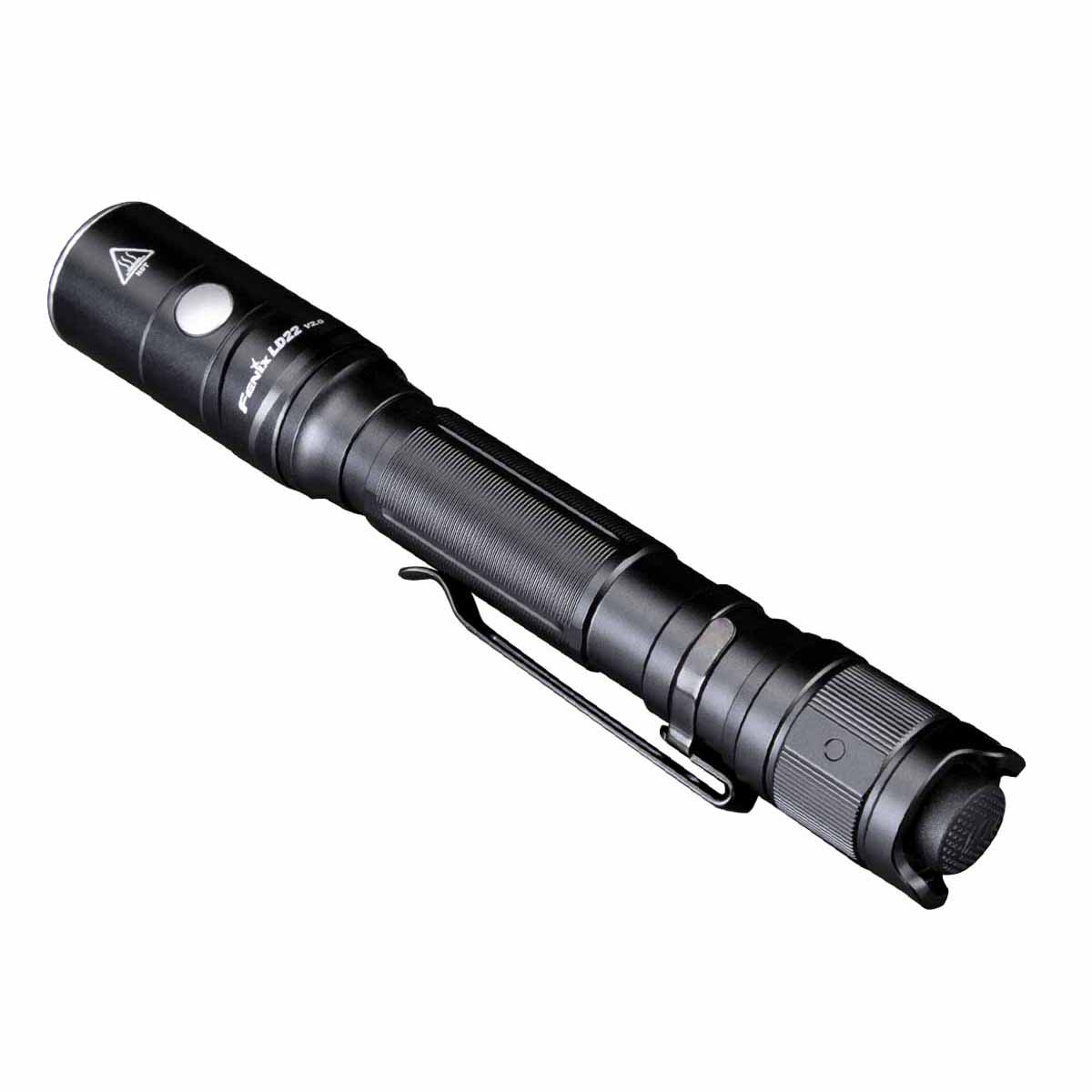 fenix ld22 v2 flashlight tail