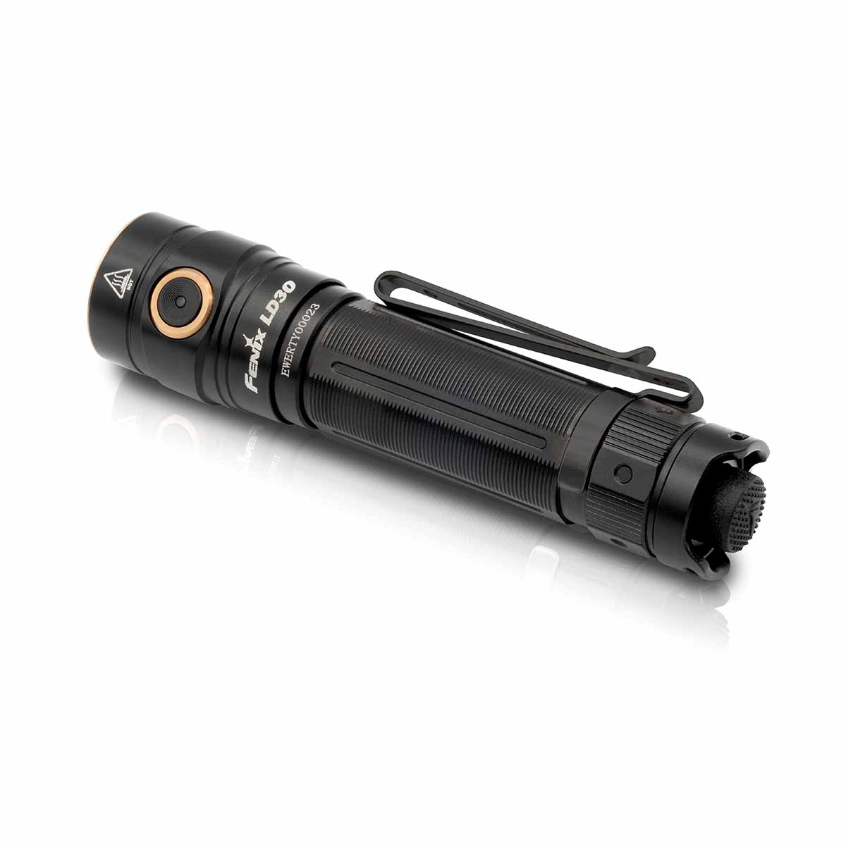 Fenix LD30 flashlight tail