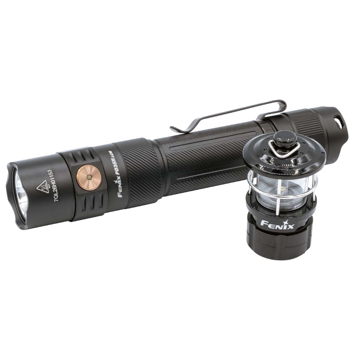 Fenix PD35R ACE Flashlight with CL01 Mini Desktop Lantern