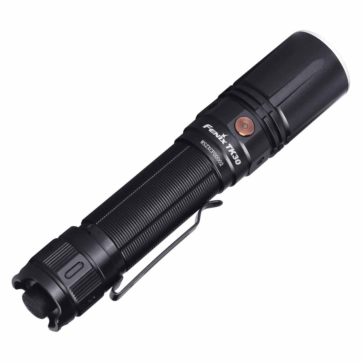 Fenix TK30 white laser flashlight side view