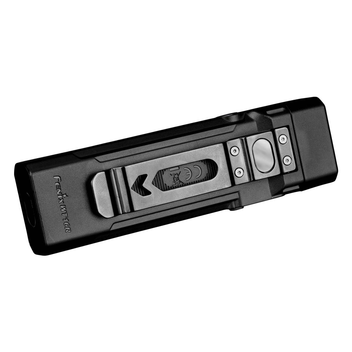 fenix wt16r work flashlight back clip