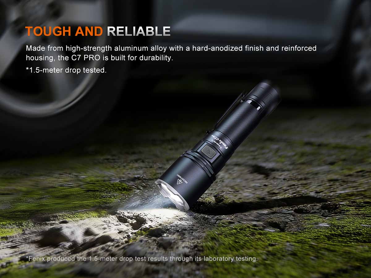 Fenix C7 PRO Custom Engraved Flashlight - Fenix Lighting
