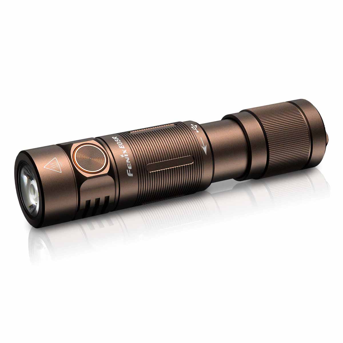 Fenix E05R Keychain Flashlight Brown