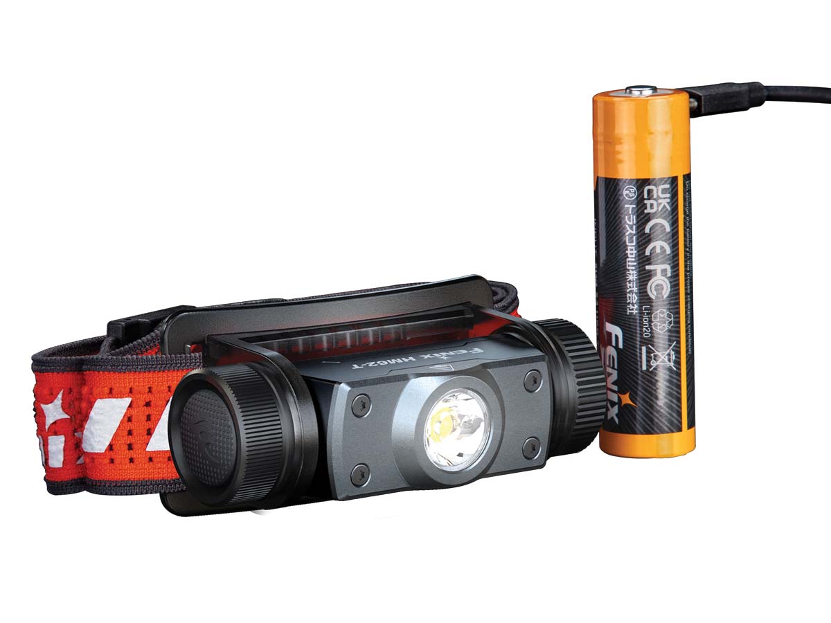 fenix hm62-t headlamp rechargeable battery