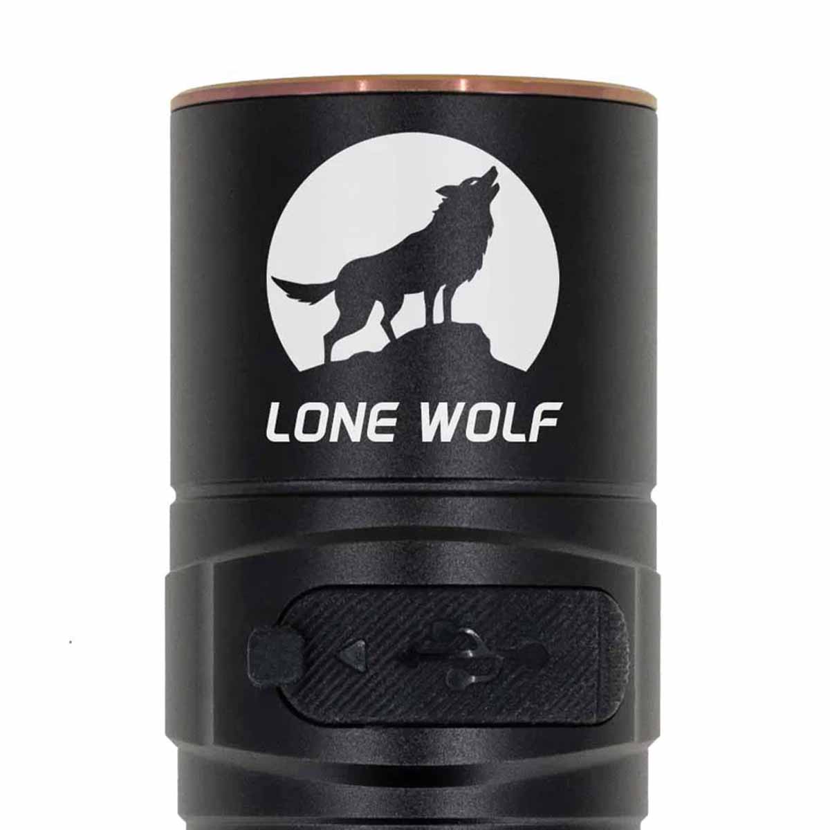 fenix lr30r rechargeable flashlight engraving head
