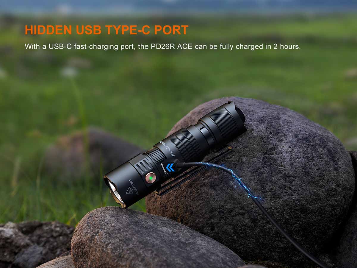 PD26R ACE Flashlight Port
