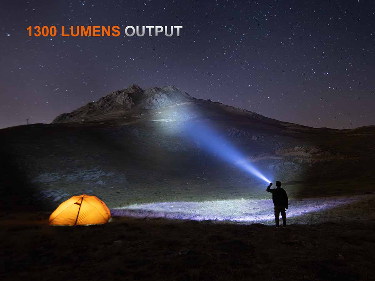 PD26R ACE Flashlight 1300 Lumens Output