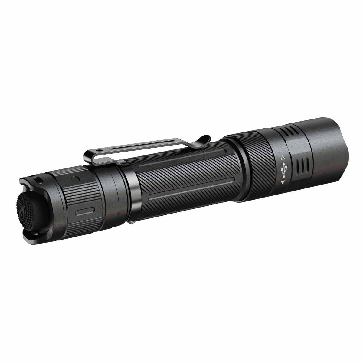 fenix pd32r rechargeable flashlight tail