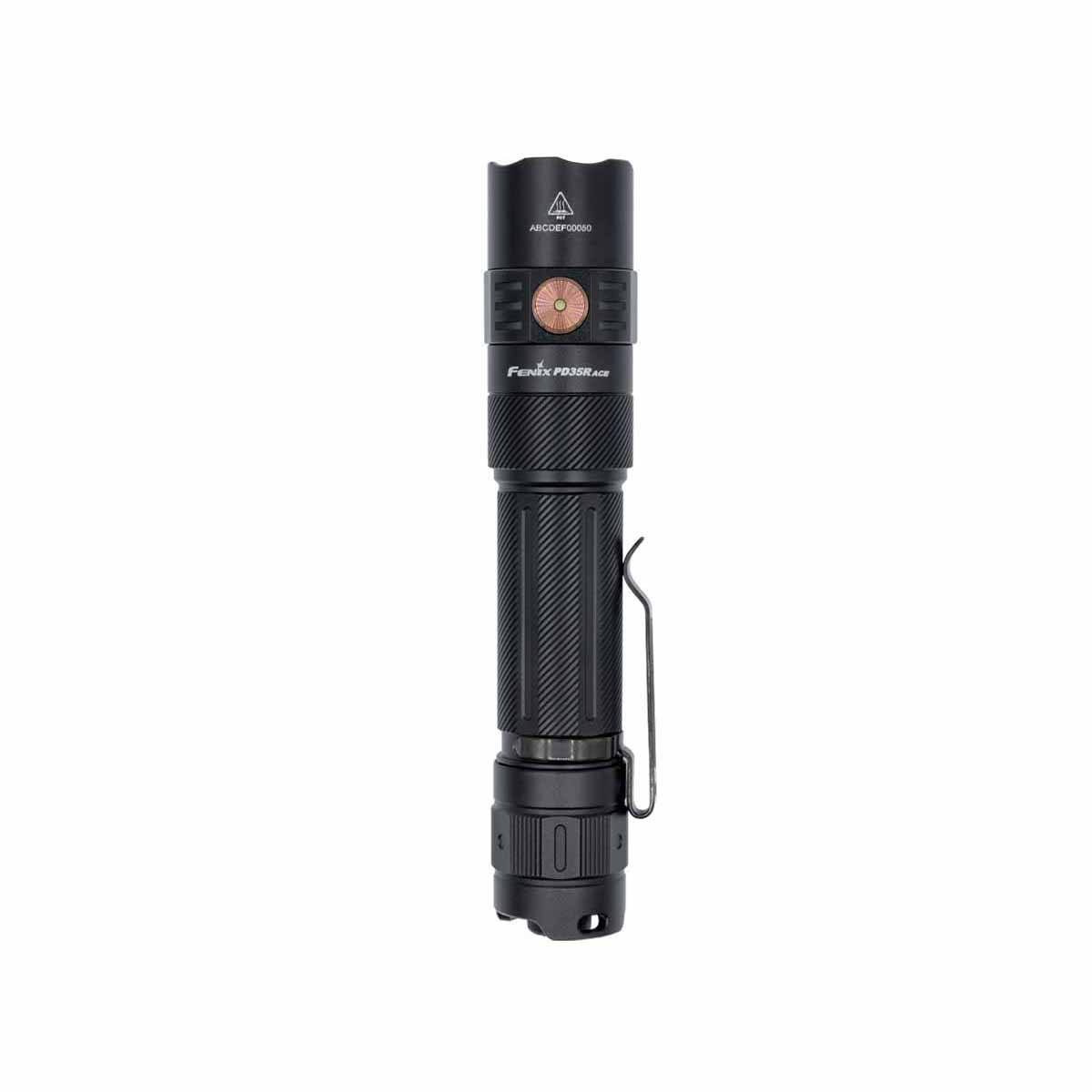 fenix pd35r ace flashlight side