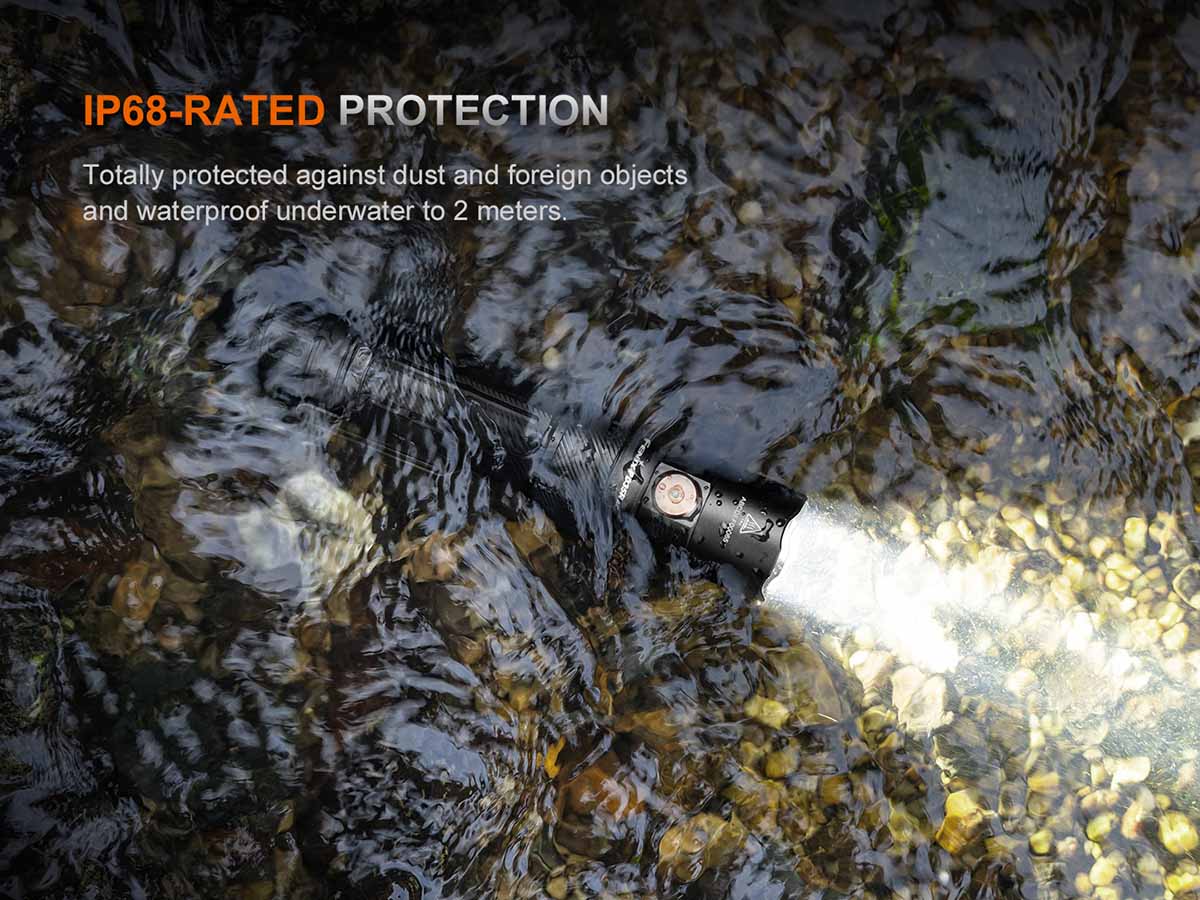 fenix pd35r ace flashlight waterproof