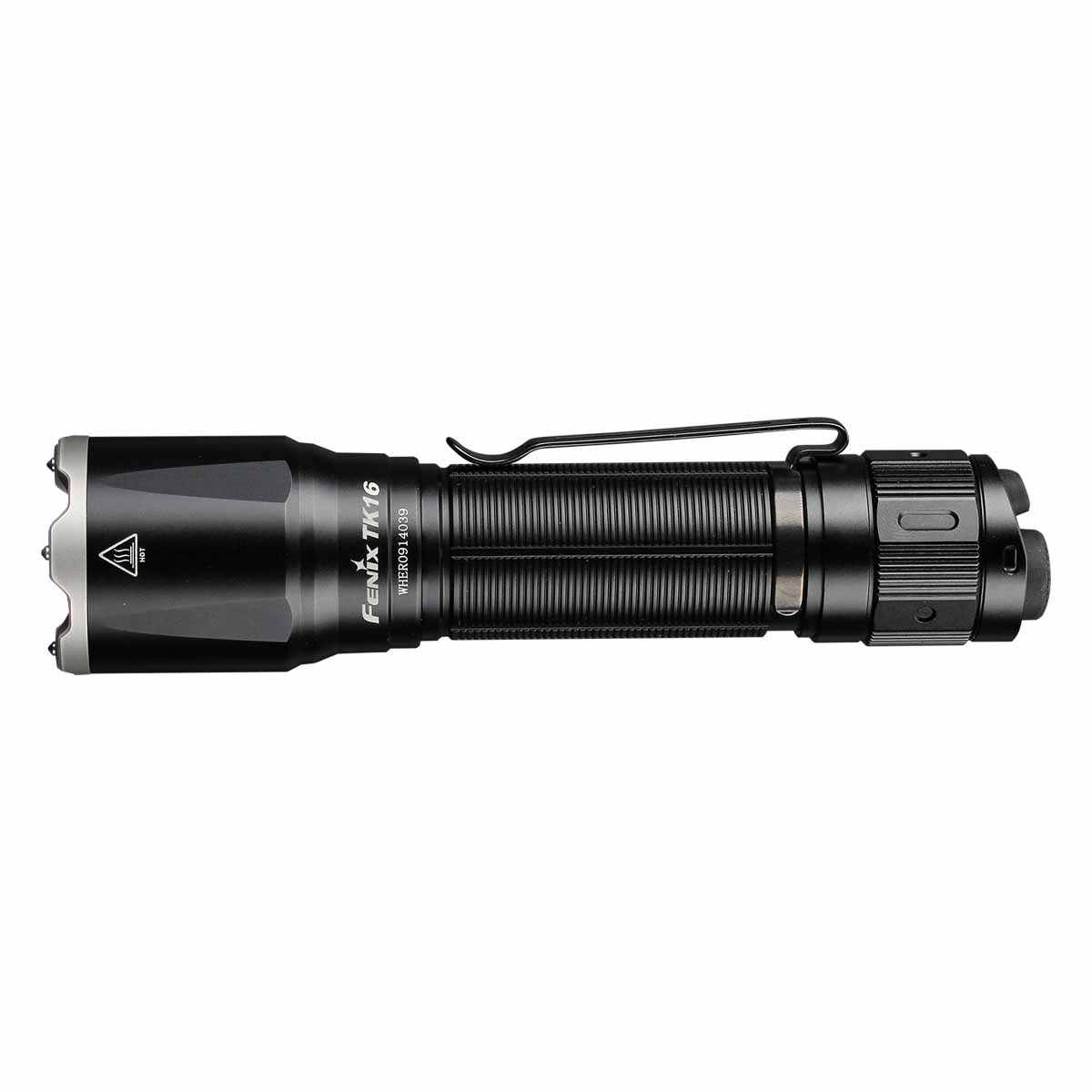 fenix tk16 tactical flashlight side