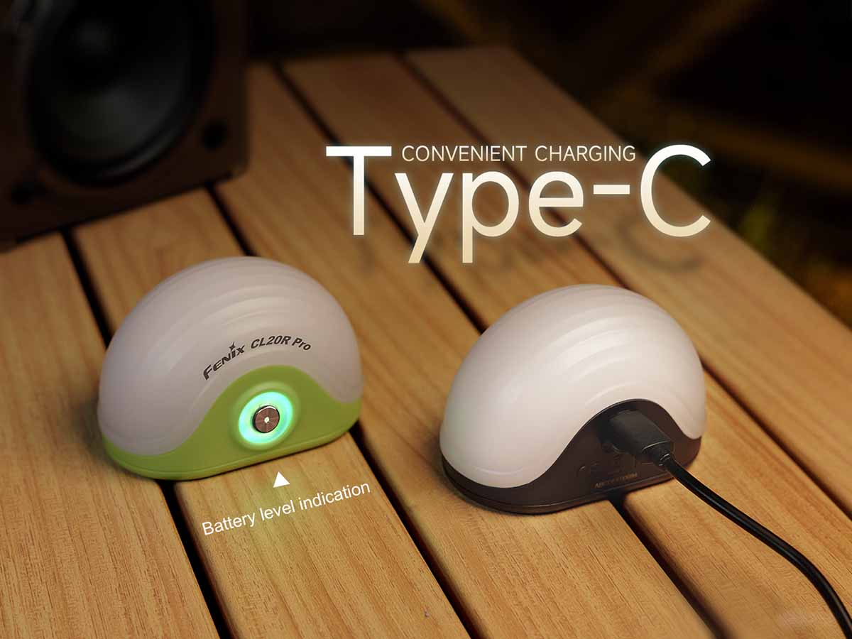 Fenix CL20R Pro Rechargeable Lantern type-c charging