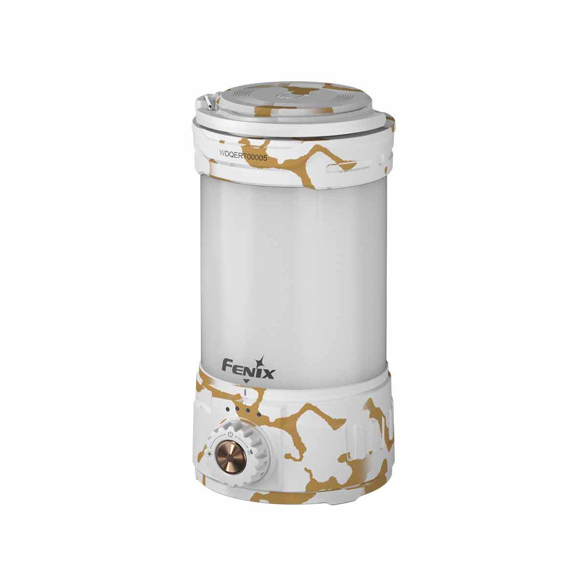 fenix cl26r pro rechargeable lantern white marble