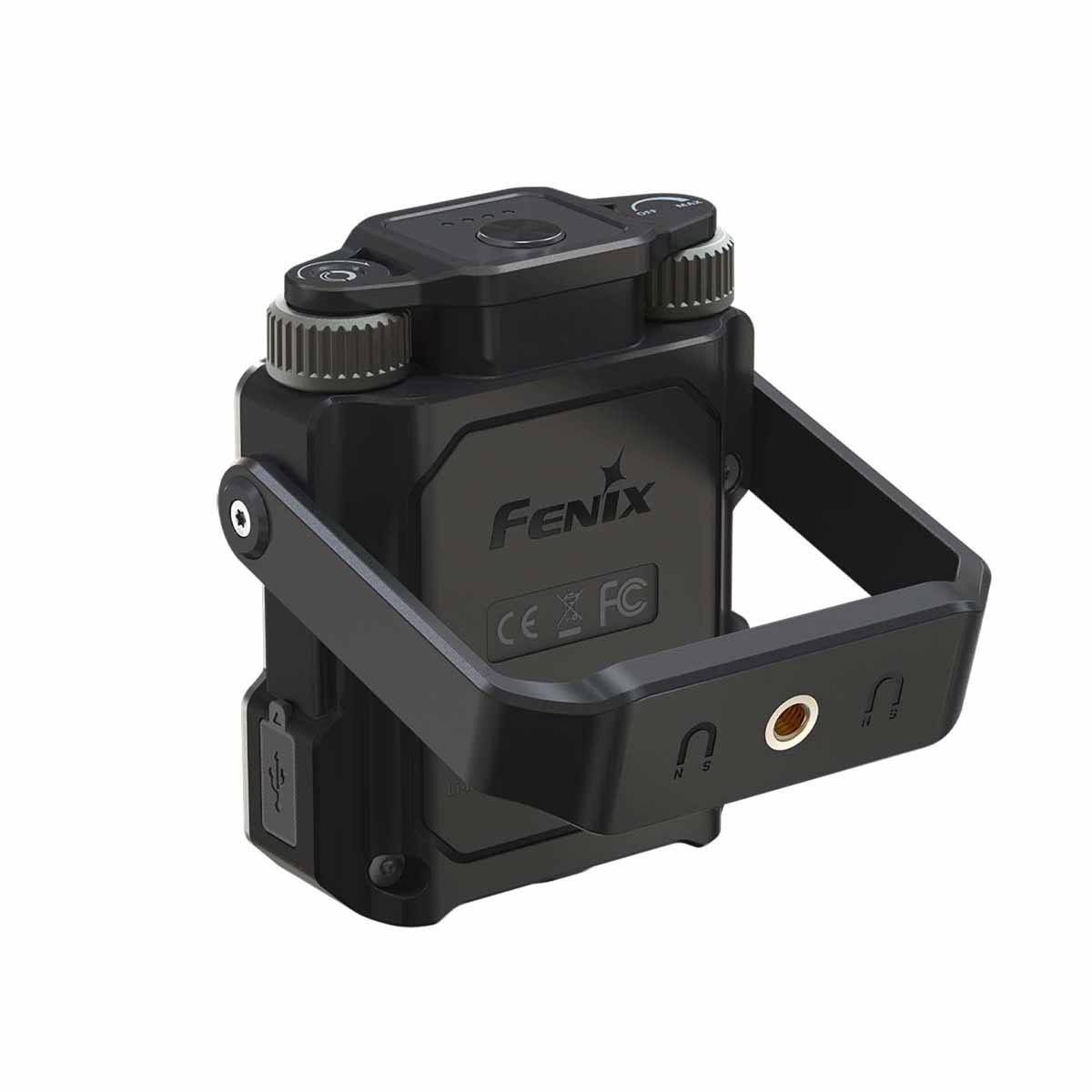 fenix cl27r rechargeable lantern back handle