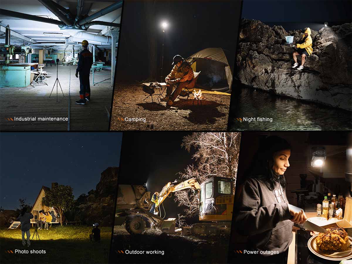 fenix cl27r rechargeable lantern many uses