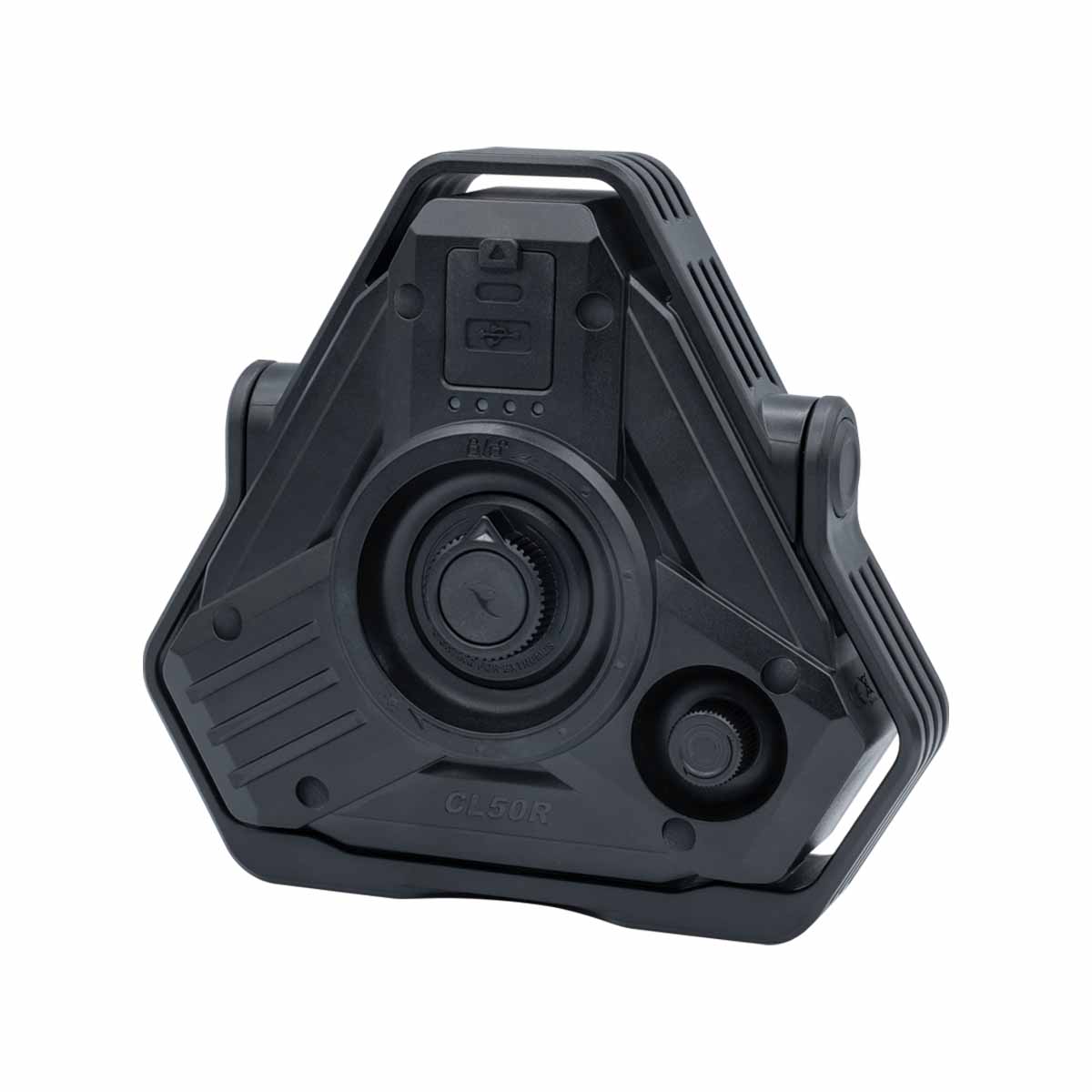 Fenix CP50R work lantern back side showing switches
